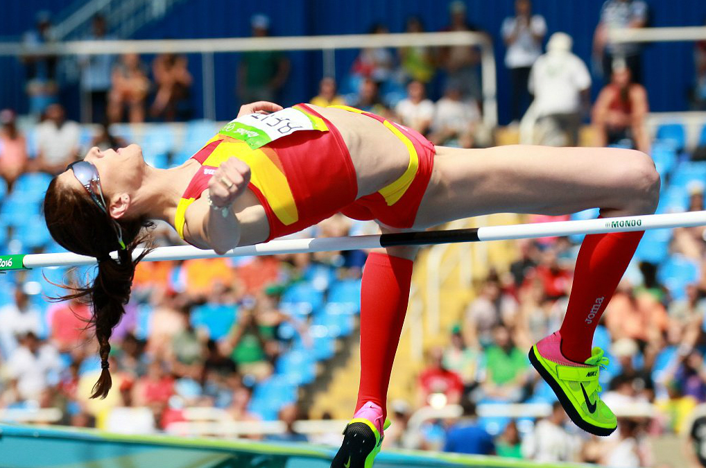 Ruth Beitia, medalla de oro en Río 2016.