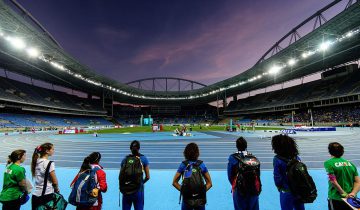 Vista general del Estadio Olímpico de Río 2016. Foto: Yasuyoshi Chiba/AFP/Getty Images