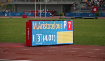 Mondo Smart Systems utilizados durante las competiciones de atletismo de los Juegos del Mediterráneo 2018 en Tarragona.