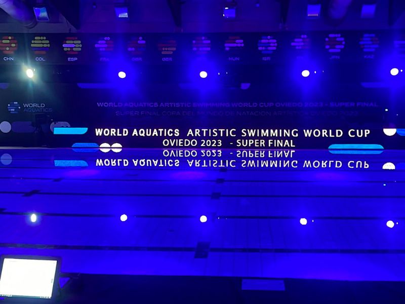 Final de la copa del mundo de natación artística