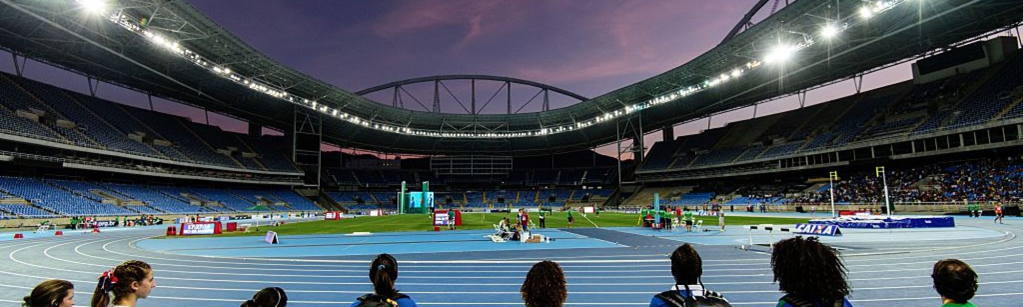 Vista general del Estadio Olímpico de Río 2016. Foto: Yasuyoshi Chiba/AFP/Getty Images